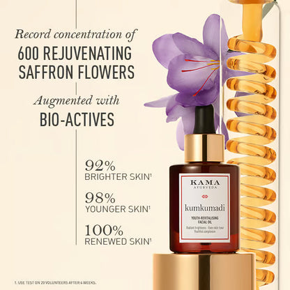 Kama Ayurveda Kumkumadi Youth-Revistalising Facial Oil - 15 ml