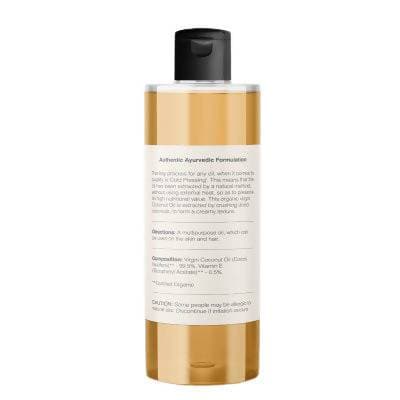 Forest Essentials Organic Cold Pressed Virgin Oil Coconut - 200 ml