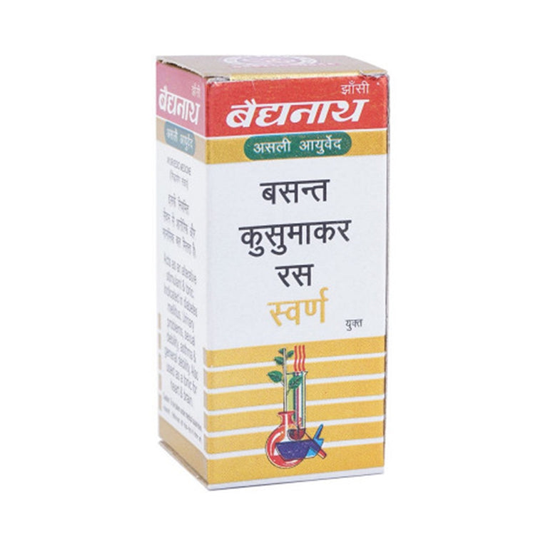 Baidyanath Basantkusmakar Ras - 25 Tablets - 25 tabs