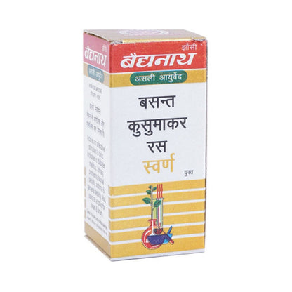 Baidyanath Basantkusmakar Ras - 25 Tablets - 25 tabs