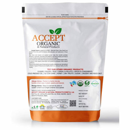 Accept Organic & Natural Products Brown Chana - 500 gm