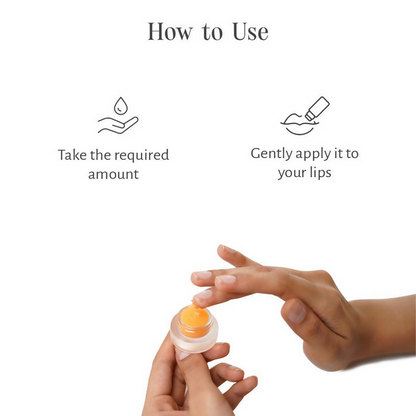 Shankara by Sri Sri Tattva Gheesutra Saffron Lip Butter - 3 ml