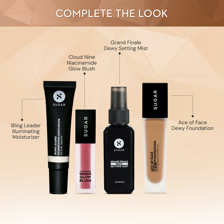 Sugar Ace Of Face Dewy Foundation - 07 Vanilla Latte - 30 ml