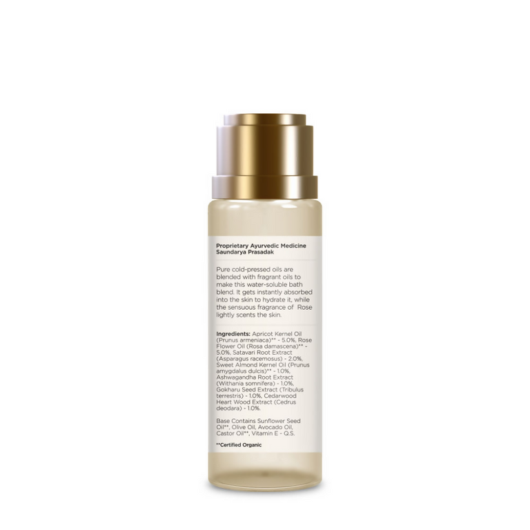 Forest Essentials After Bath Oil Indian Rose Absolute - Nourishing After Shower Body Oil - 50 ml
