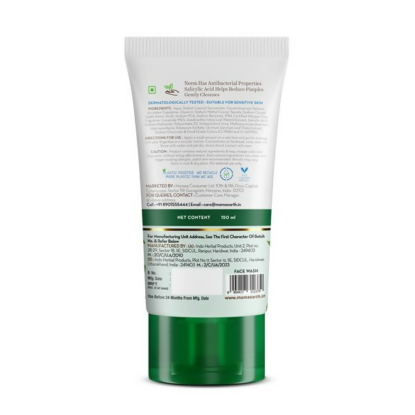 Mamaearth Neem Pimple Care Face Wash - 150 ml