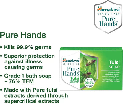 Himalaya Herbals Pure Hands Tulsi Soap - 75 gm