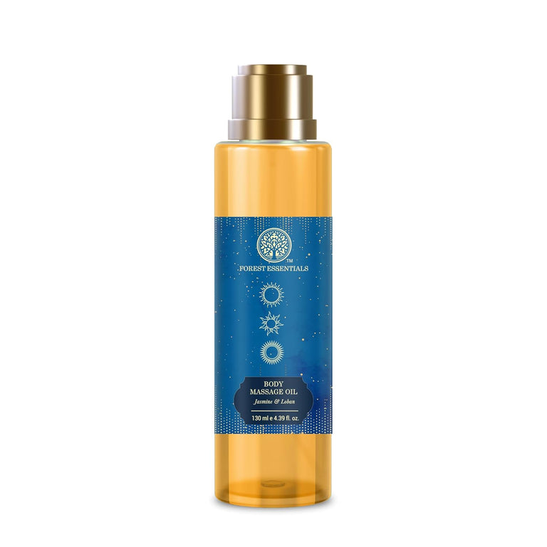Forest Essentials Body Massage Oil Jasmine & Loban - 130 ml
