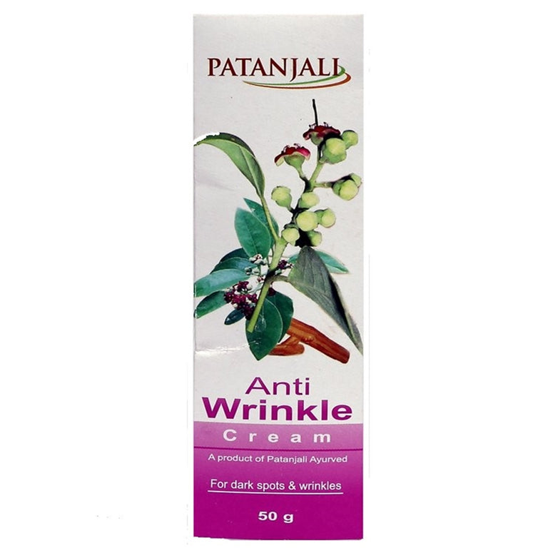 Patanjali Anti Wrinkle Cream - 50 gm - Pack of 1