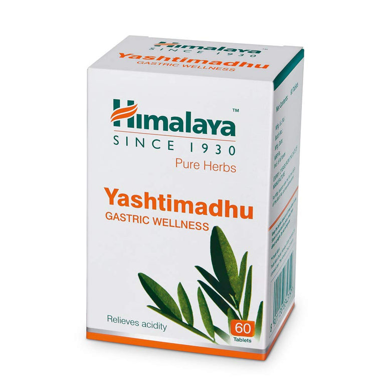 Himalaya Herbals - Yashtimadhu Gastric Wellness - Pack of 1 - 60 tabs