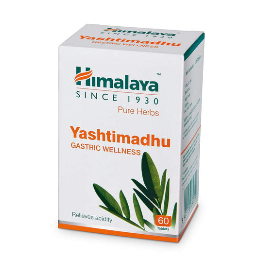 Himalaya Herbals - Yashtimadhu Gastric Wellness - Pack of 1 - 60 tabs