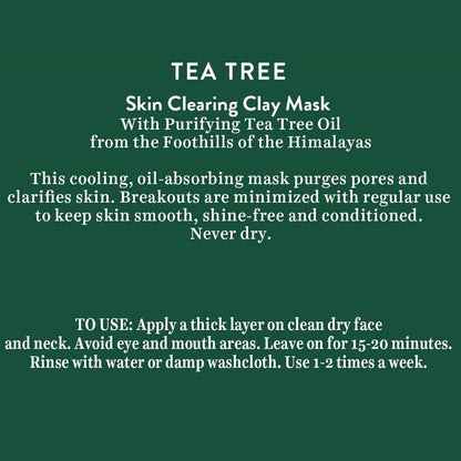 Biotique Advanced Organics Tea Tree Skin Clearing Clay Mask - 70 Gm
