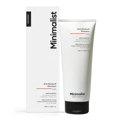 Minimalist Anti-Dandruff Shampoo 3.5% Salicylic Acid - 100 ml