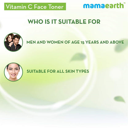 Mamaearth Vitamin C Face Toner And Face Wash - combo