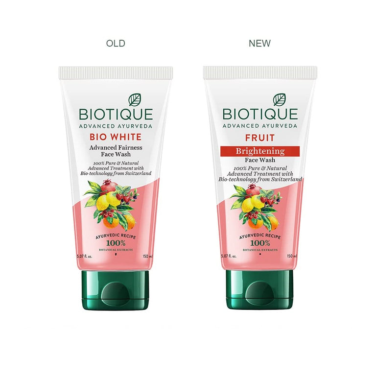Biotique Advanced Ayurveda Fruit Brightening Face Wash - 150 ml
