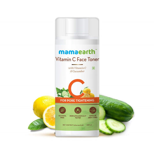 Mamaearth Vitamin C Face Toner And Face Wash - combo