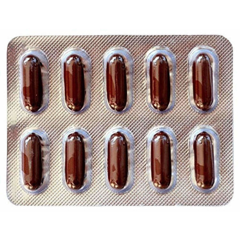 Dabur Stresscom Ashwagandha 12 Strips X 10 Capsules - Pack of 1