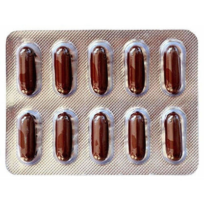 Dabur Stresscom Ashwagandha 12 Strips X 10 Capsules - Pack of 1