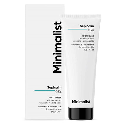 Minimalist Sepicalm 3% + Oat Moisturizer - 50 ml