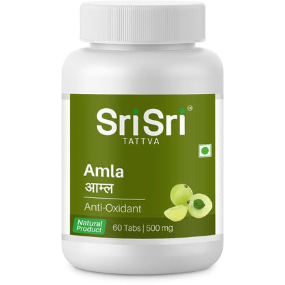Sri Sri Tattva Amla - Anti Oxidant Tablets - 60 tabs