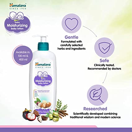 Himalaya Extra Moisturizing Baby Lotion - 400 ml
