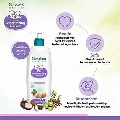 Himalaya Extra Moisturizing Baby Lotion - 400 ml