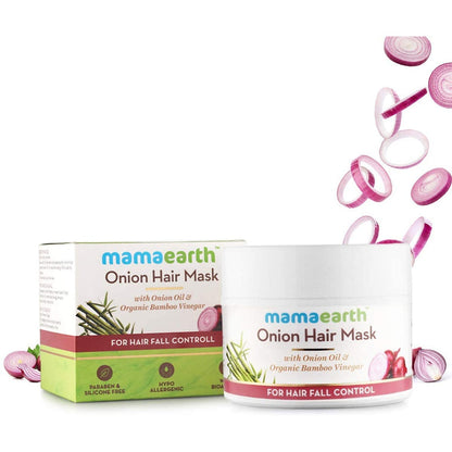 Mamaearth Onion Hair Mask For Hairfall Control - 200 ml - Pack of 1