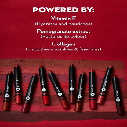 Sugar Plush Crush Creme Crayon - Bourbon Bree (Peach Brown)