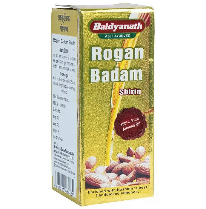 Baidyanath Jhansi Rogan Badam Shirin - 10 ml