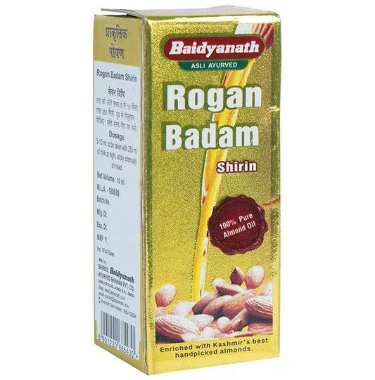 Baidyanath Jhansi Rogan Badam Shirin - 10 ml
