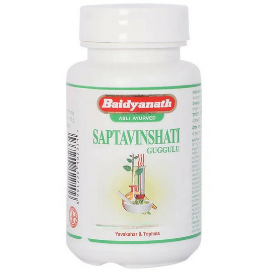 Baidyanath Jhansi Saptavinshati Guggulu - 80 tabs