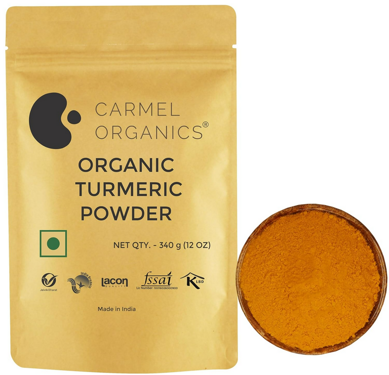 Carmel Organics Turmeric Root Powder - 340 gm