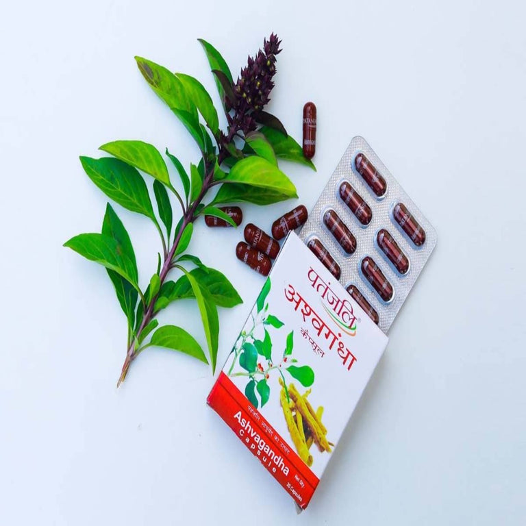Patanjali Ashwagandha Capsules - 20 caps - Pack of 1