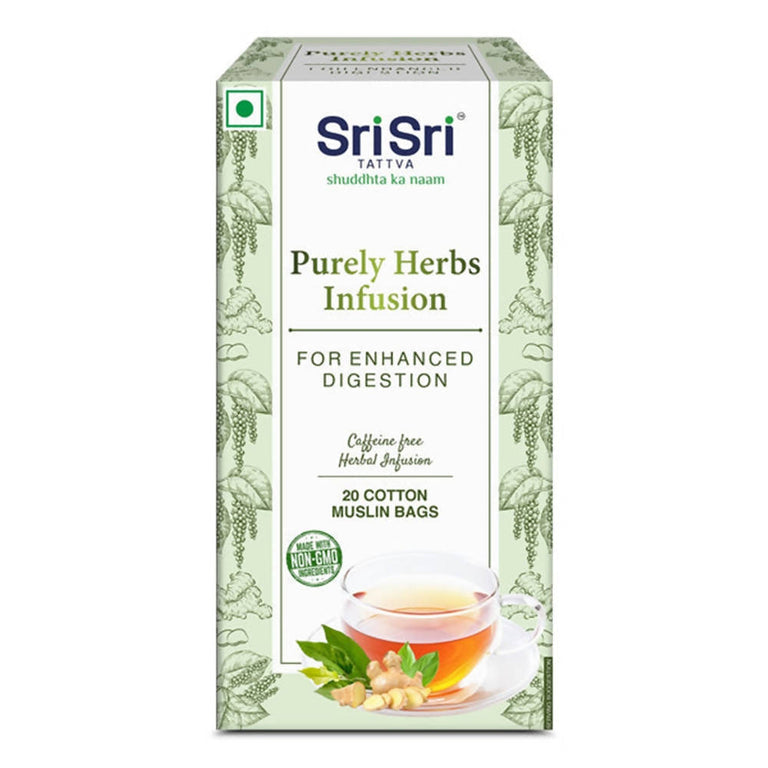 Sri Sri Tattva Purely Herbs Infusion Tea - 20 Tea Bags