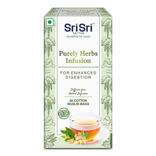 Sri Sri Tattva Purely Herbs Infusion Tea - 20 Tea Bags
