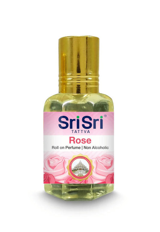 Sri Sri Tattva Aroma Rose Roll on Perfume - 10 ml