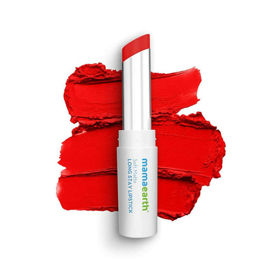 Mamaearth Soft Matte Long Stay Lipstick - Red Dahlia - 3.5 gm