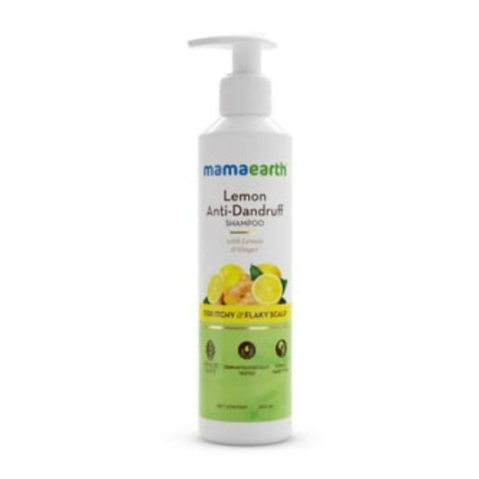 Mamaearth Lemon Anti-Dandruff Shampoo For Itchy & Flaky Scalp - 250 ml