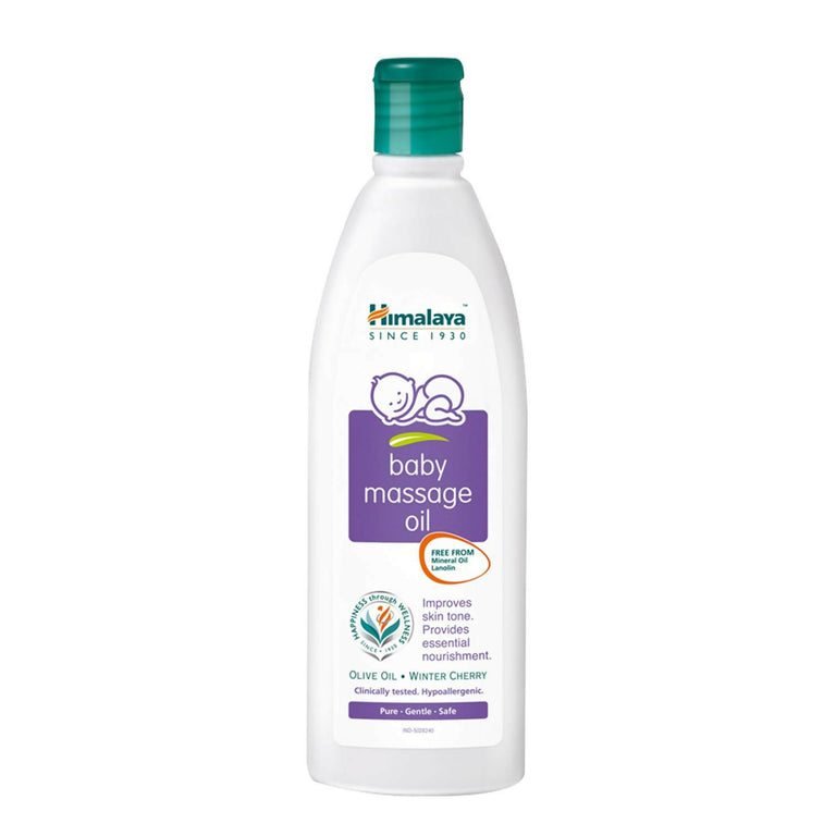 Himalaya Baby Massage Oil & Himalaya Baby Hair Oil Combo - Combo