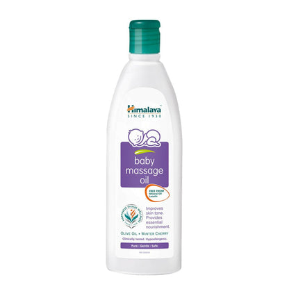 Himalaya Baby Massage Oil & Himalaya Baby Hair Oil Combo - Combo