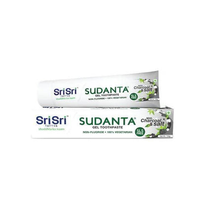Sri Sri Tattva Sudanta Gel Tooth Paste With Charcoal & Salt - 100 gm