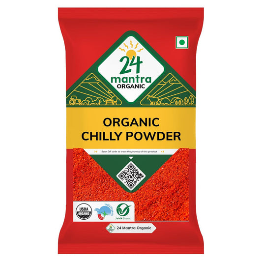 24 Mantra Organic Chilli Powder - 100 gm