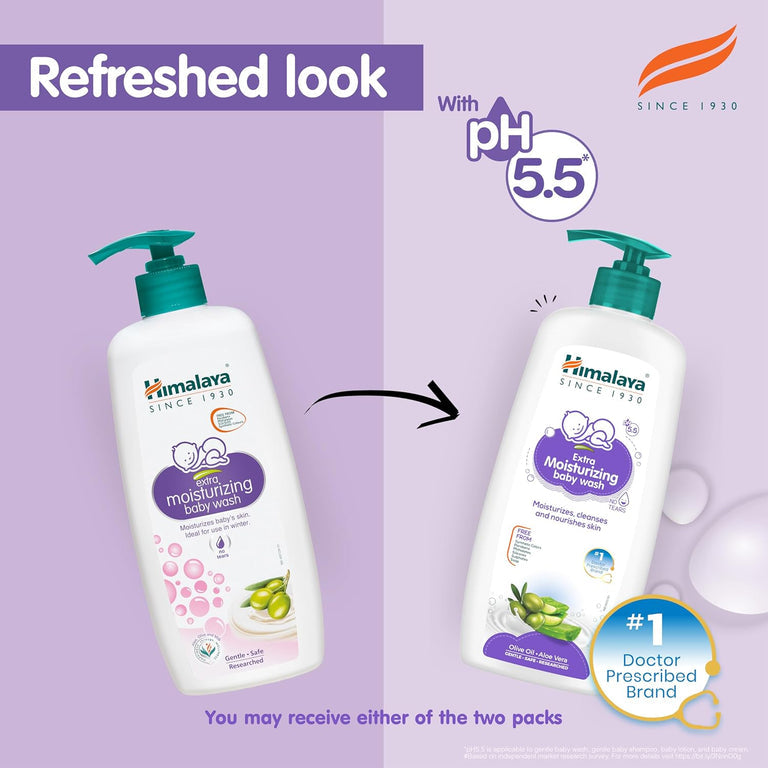 Himalaya Extra Moisturizing Baby Wash - 200 ml
