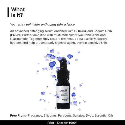Minimalist Copper Peptide + PDRN 1.25% Serum 10ml - 10 ml