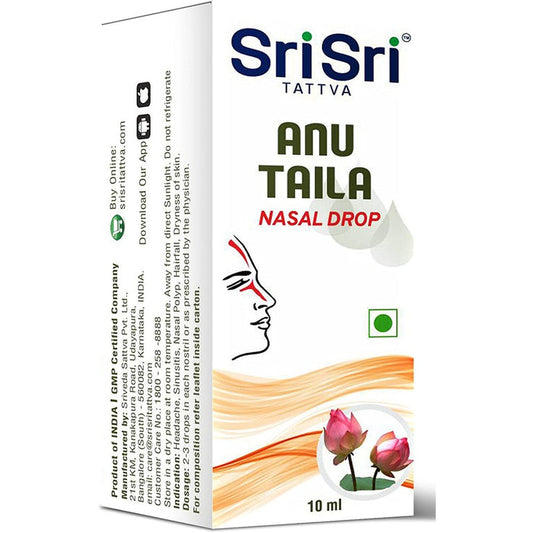 Sri Sri Tattva Anu Taila - 10 ml - Pack of 1