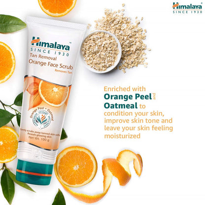Himalaya Herbals Tan Removal Orange Face Scrub - 50 gm