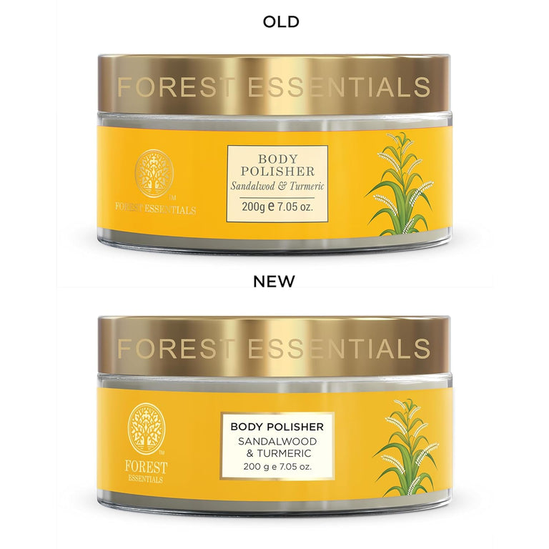 Forest Essentials Body Polisher Sandalwood & Turmeric - 200 gm