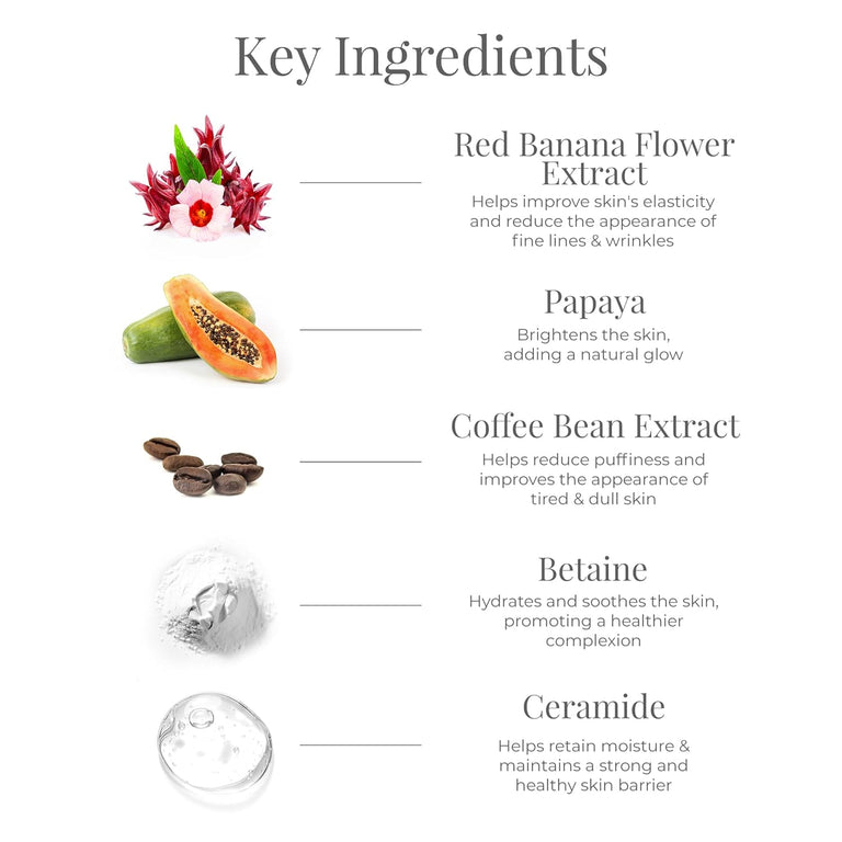 Forest Essentials Under Eye Serum Red Banana Flower & Potato Starch - 20 ml