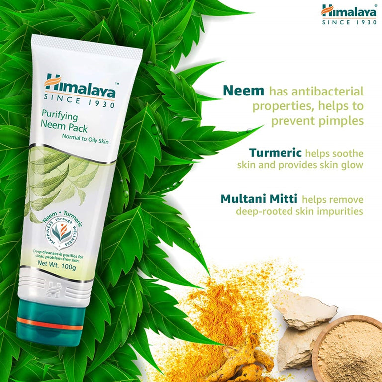 Himalaya Herbals Purifying Neem Pack - 50 gm