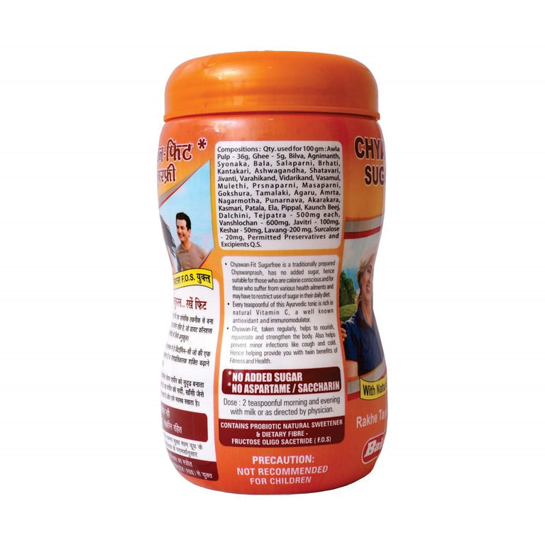 Baidyanath Chyawan-Fit Sugarfree - 500 gm
