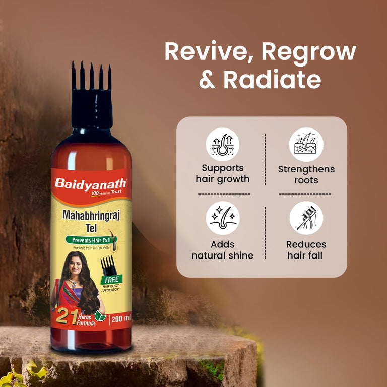 Baidyanath Jhansi Mahabhringraj Tel - 50 ml